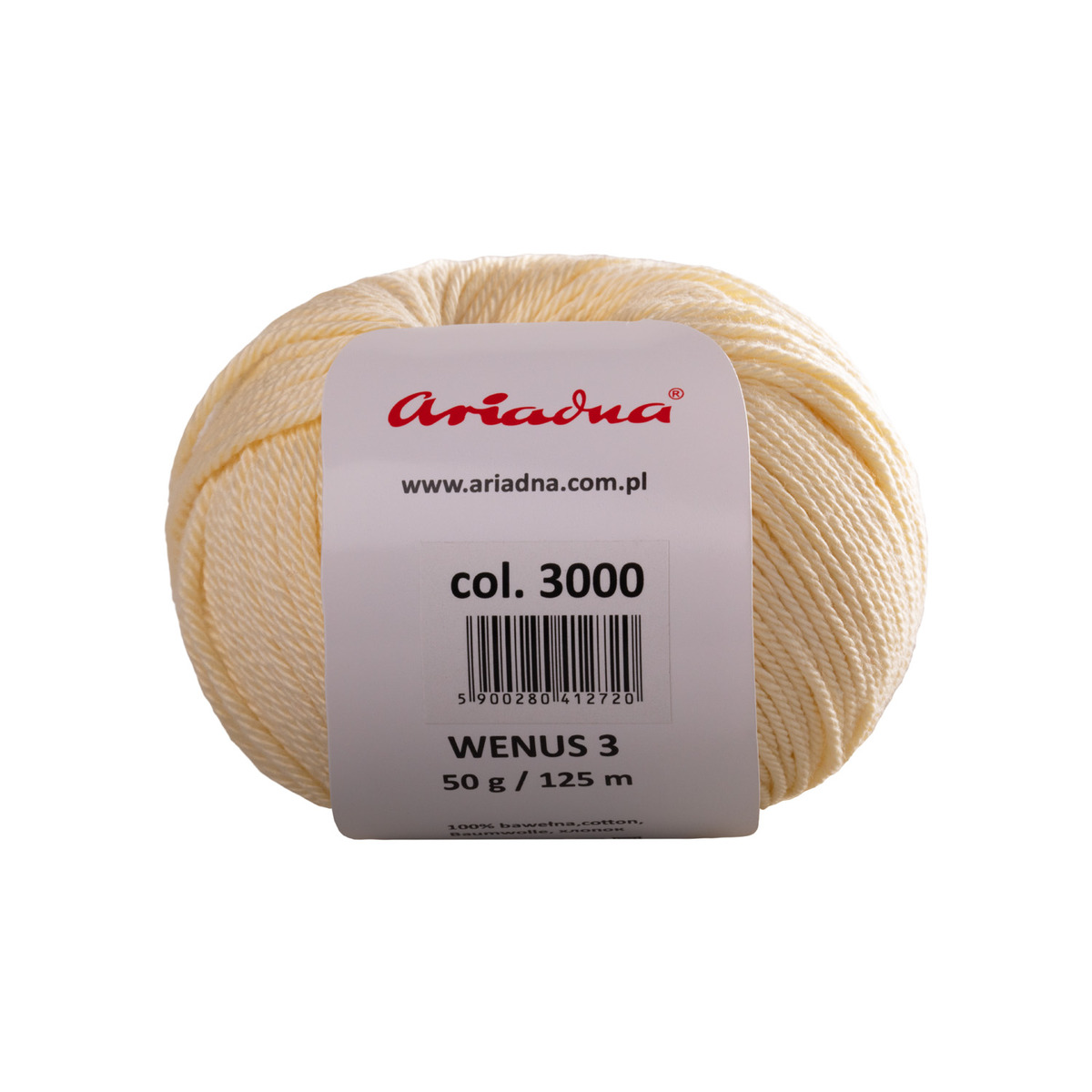 Нитки Wenus 3  50g (3000). Фото 3