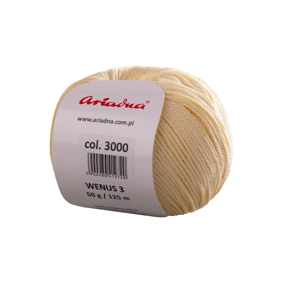 Нитки Wenus 3  50g (3000). Фото 2