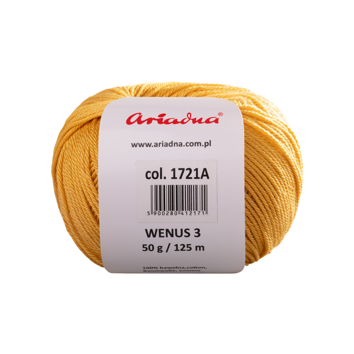Нитки Wenus 3  50g (1721 A). Фото 3